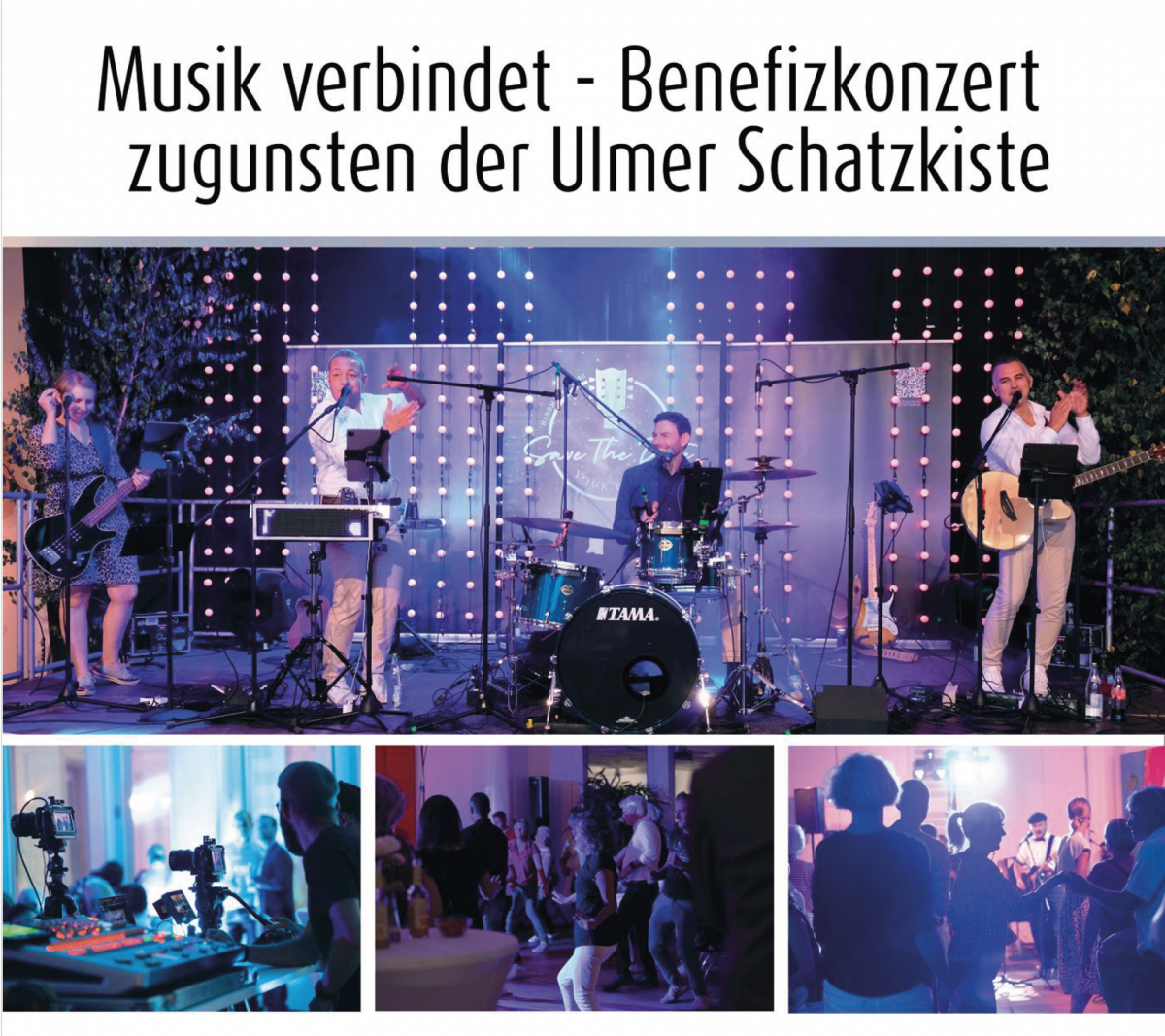 Musik verbindet – Benefizkonzert zugunsten der Ulmer Schatzkiste