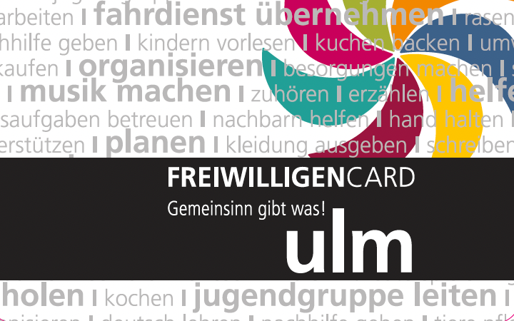 Ulmer FREIWILLIGENCARD