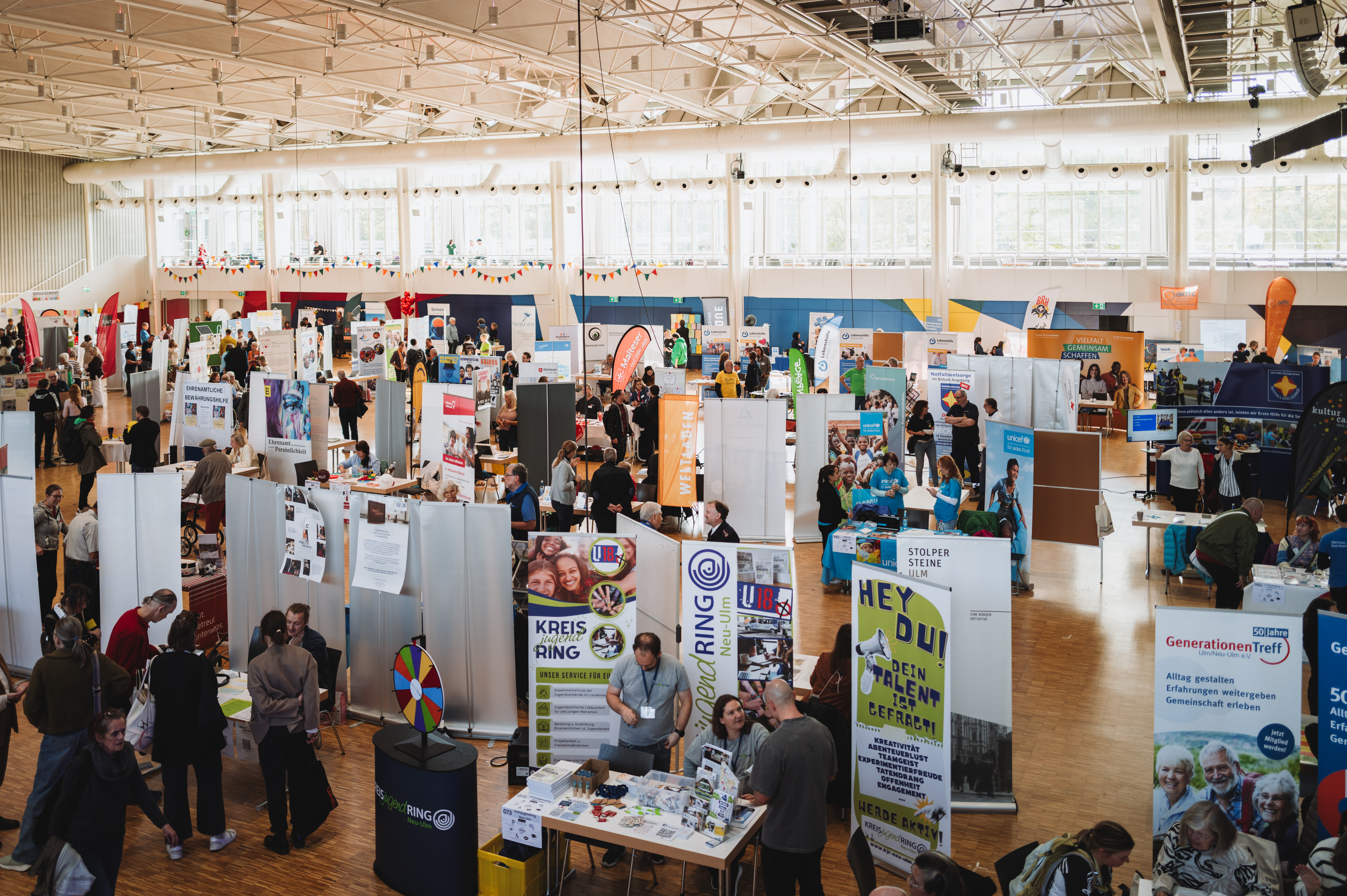 Impression der 1. Engagementmesse Ulm/Neu-Ulm